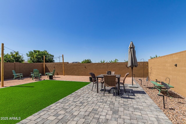 16750 W Evergreen Rd, Waddell, AZ 85355 - view of patio with outdoor dining area