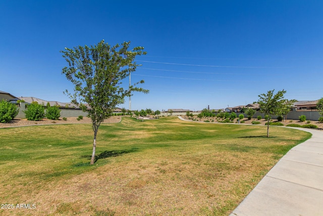 16750 W Evergreen Rd, Waddell, AZ 85355 - view of grassy yard with a residential view