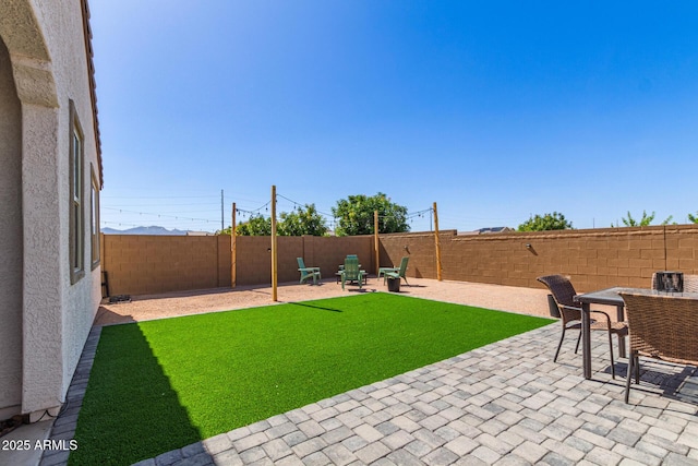 16750 W Evergreen Rd, Waddell, AZ 85355 - view of yard with a patio area