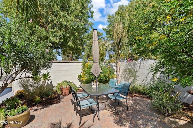 view of patio / terrace