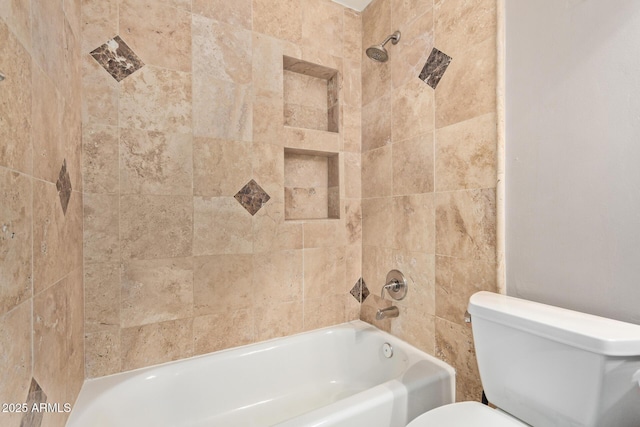 3034 E Turney Ave, Phoenix, AZ 85016 - bathroom with toilet and bathtub / shower combination