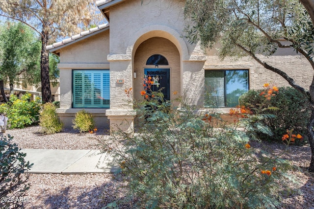 14300 W Bell Rd Unit 312, Surprise, AZ 85374 - doorway to property with stucco siding