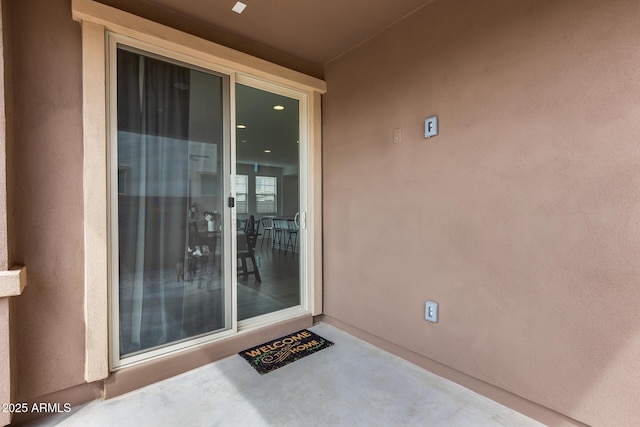 21241 E Superstition Dr, Queen Creek, AZ 85142 - view of exterior entry featuring stucco siding