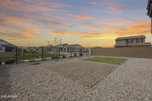 21241 E Superstition Dr, Queen Creek, AZ 85142 - exterior space with a patio area, fence, and a residential view