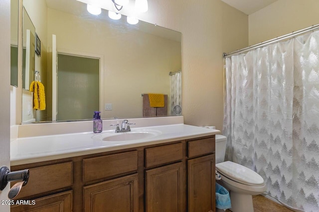 16559 W Lincoln St, Goodyear, AZ 85338 - bathroom featuring vanity and a shower with shower curtain