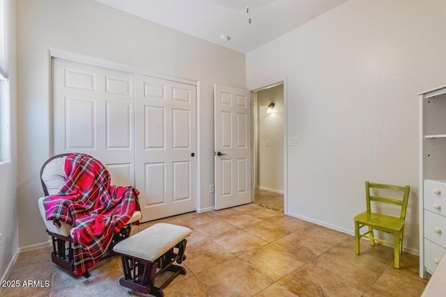 16559 W Lincoln St, Goodyear, AZ 85338 - sitting room with baseboards and light tile patterned flooring
