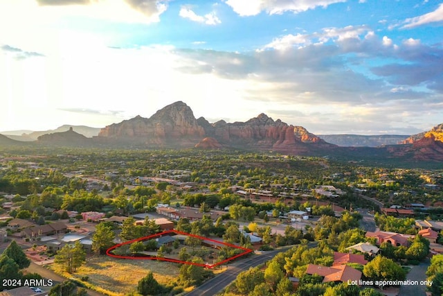 view of mountain feature