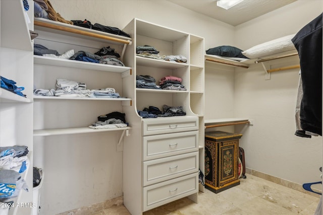 view of spacious closet