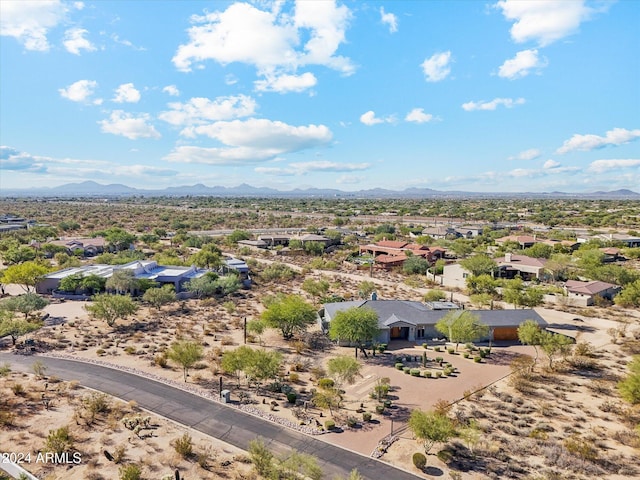 25210 N 90th Way, Scottsdale, AZ 85255 - aerial view of residential area featuring a mountain backdrop