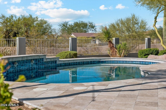 view of pool