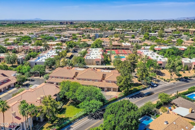 8653 E Royal Palm Rd Unit 1030, Scottsdale, AZ 85258 - aerial view of residential area featuring mountains