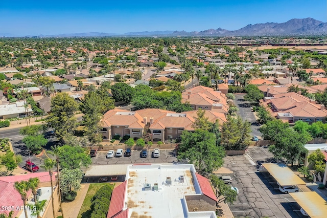 8653 E Royal Palm Rd Unit 1030, Scottsdale, AZ 85258 - aerial view of residential area featuring mountains