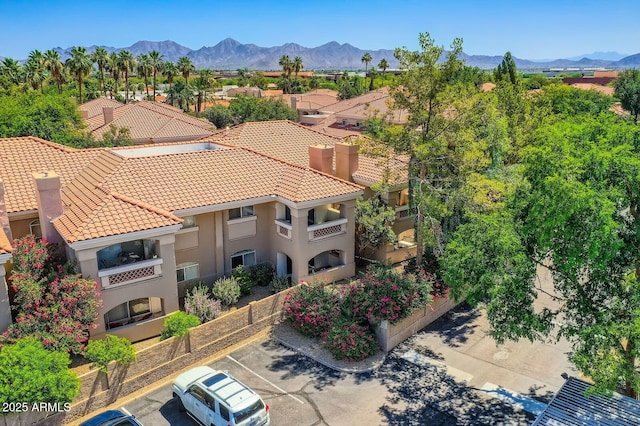 8653 E Royal Palm Rd Unit 1030, Scottsdale, AZ 85258 - bird's eye view of a mountain backdrop