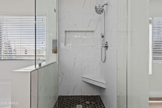 3575 E Gary Way, Gilbert, AZ 85234 - full bath featuring a marble finish shower