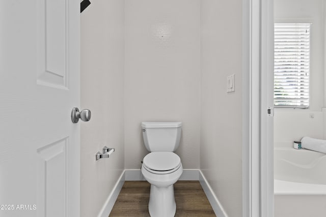 3575 E Gary Way, Gilbert, AZ 85234 - bathroom with wood finished floors and a bath