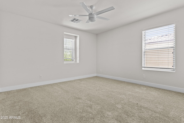 3575 E Gary Way, Gilbert, AZ 85234 - unfurnished room with light colored carpet and ceiling fan