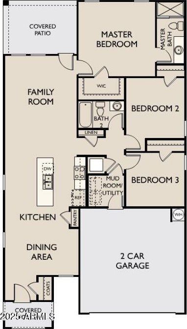 13179 E Verbina Ln, Florence, AZ 85132 - home floor plan