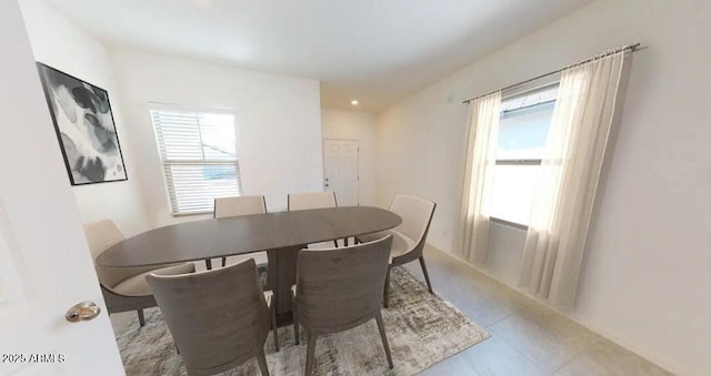 13179 E Verbina Ln, Florence, AZ 85132 - dining room with light tile patterned flooring and recessed lighting