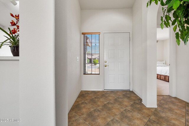 view of entrance foyer