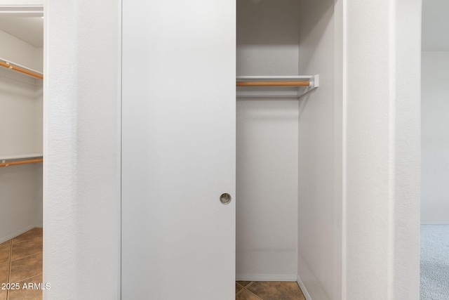 view of closet