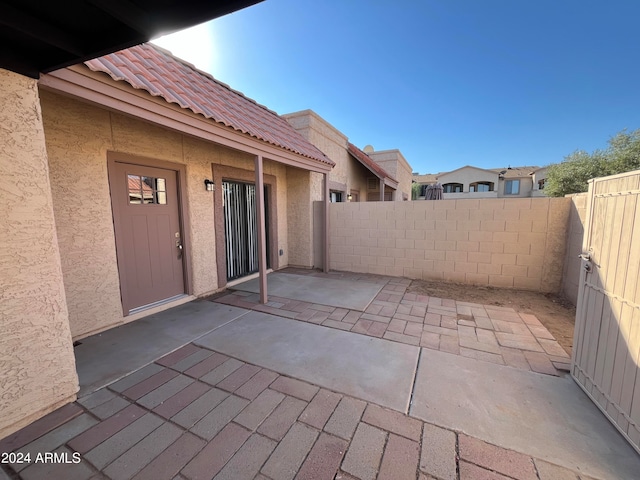 view of patio / terrace