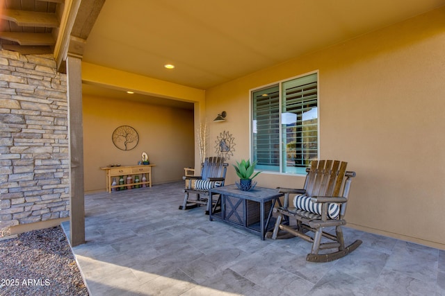 view of patio