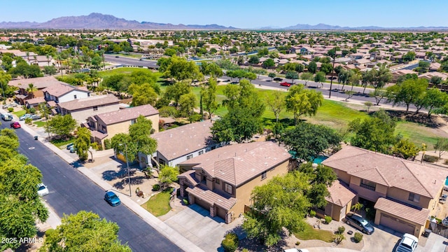 723 E Gemini Pl, Chandler, AZ 85249 - aerial perspective of suburban area featuring a mountain backdrop