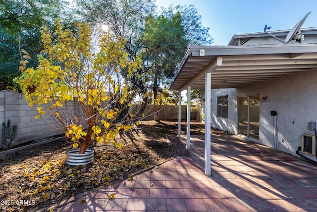 wooden deck featuring a patio area