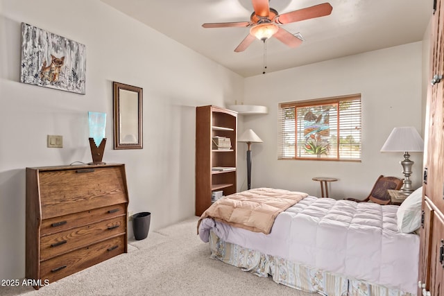 380 N Geneva Estates Rd, Pearce, AZ 85625 - bedroom featuring carpet flooring and a ceiling fan