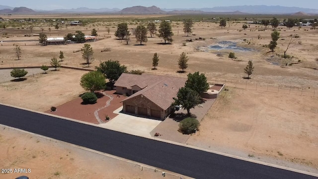 380 N Geneva Estates Rd, Pearce, AZ 85625 - view of rural area featuring a desert landscape and mountains