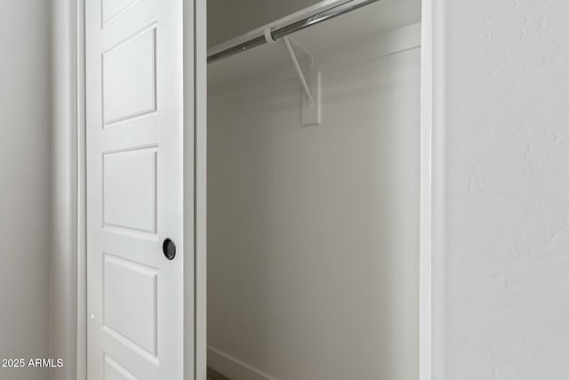 view of closet