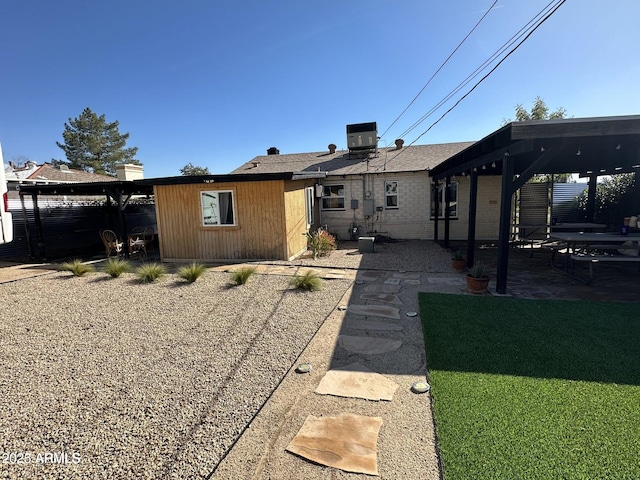 112 W Vogel Ave, Phoenix, AZ 85021 - rear view of property featuring a patio