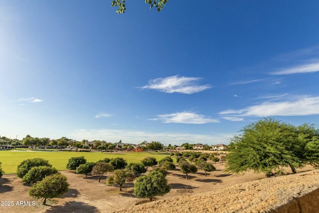 view of nature with a rural view