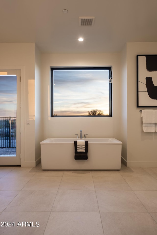 34749 N 83rd Way, Scottsdale, AZ 85266 - bathroom with a wealth of natural light and tile floors