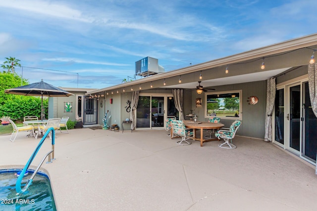 exterior space featuring a patio area