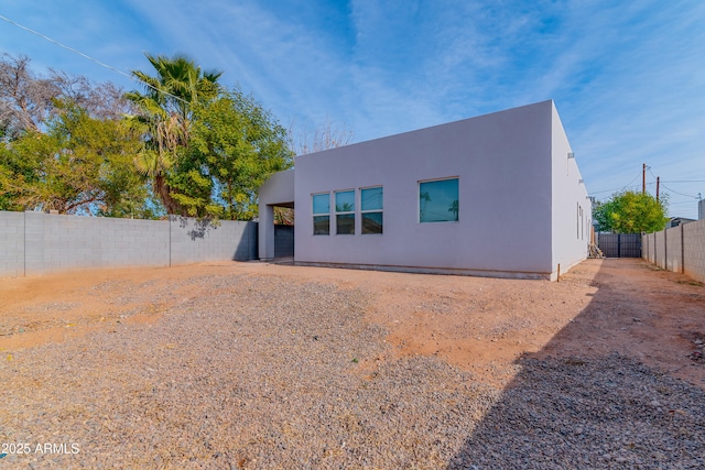 view of rear view of house