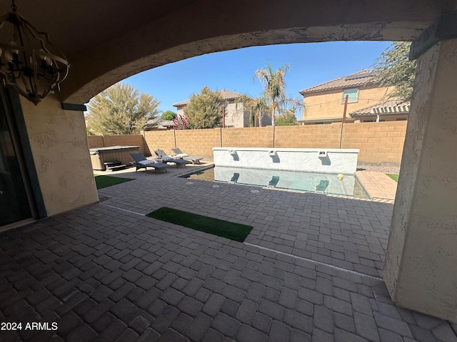 view of patio / terrace featuring an outdoor hangout area