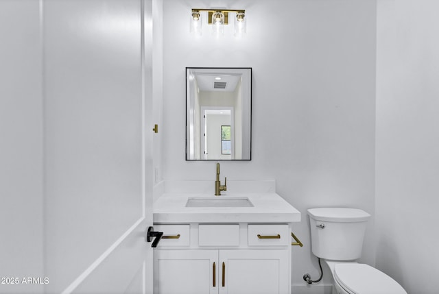 26655 S 169th Pl, Queen Creek, AZ 85142 - half bathroom featuring toilet and vanity