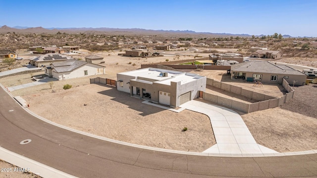 935 Calle Azul, Wickenburg, AZ 85390 - drone / aerial view featuring a residential view and a mountain view