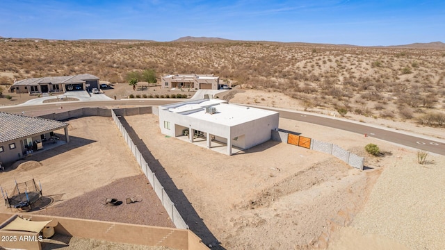 935 Calle Azul, Wickenburg, AZ 85390 - drone / aerial view featuring a mountain view