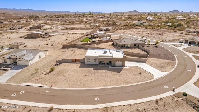 935 Calle Azul, Wickenburg, AZ 85390 - drone / aerial view with a desert view and a mountain view