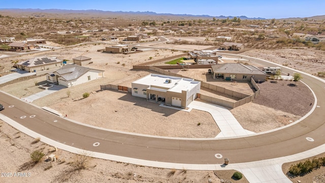 935 Calle Azul, Wickenburg, AZ 85390 - aerial view featuring a desert view and a mountain view