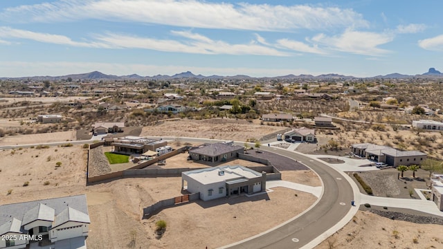 935 Calle Azul, Wickenburg, AZ 85390 - aerial view featuring a residential view and a mountain view