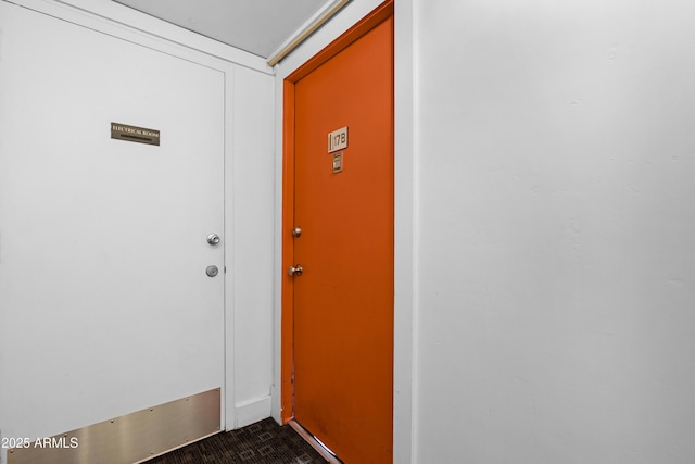 view of exterior entry