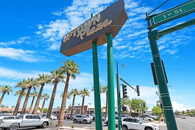 details featuring parking