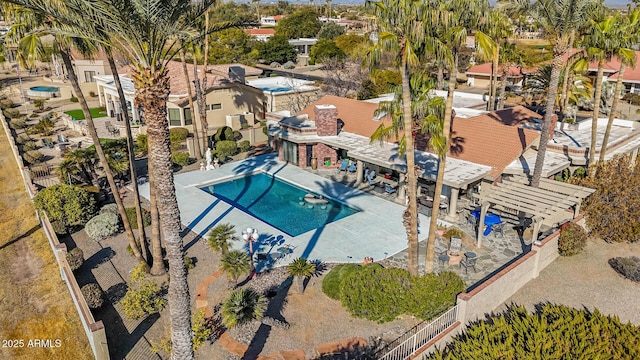 19127 E Wiki Way, Rio Verde, AZ 85263 - drone / aerial view of a pool