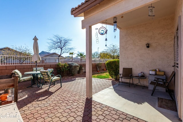 view of patio / terrace