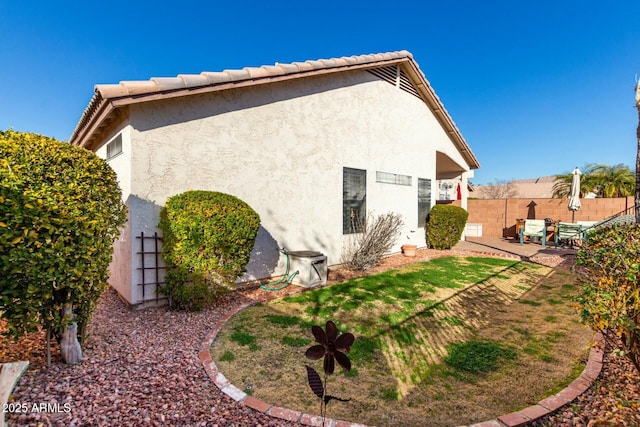 rear view of house with a patio area