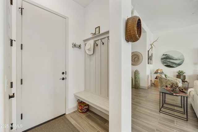 view of mudroom