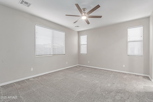 19873 W San Juan Ave, Litchfield Park, AZ 85340 - unfurnished room featuring a ceiling fan, carpet floors, and baseboards